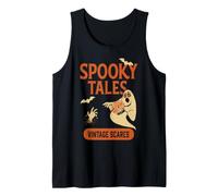 Halloween Spooky Tales Ghost Vintage Scares Tank Top