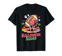 Halloween Squad - Spooky Football Candy Splash T-Shirt