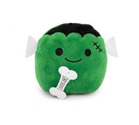 Halloween Squeaky Plush Dog Toy, Soft Interactive Pet Toy with Built-in Squeaker, 15cm, Monster