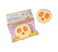 Halloween Squishy Fidget Toys,Stress Toy for Kids,Party Bag Fillers for Kids,Relieve Anxiety,Exercise Hand Flexibility,Party Favors,Fun Cartoon Animation Pinch Stress Relief Children's Toys (Yellow)