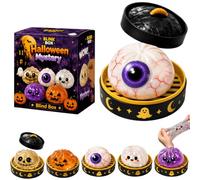 Halloween Squishy Mystery Box Set, Cute Glitter Squishies Stress Balls (B1)