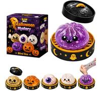 Halloween Squishy Mystery Box Set, Cute Glitter Squishies Stress Balls (C1)