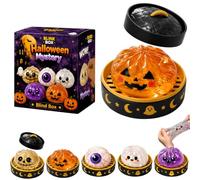 Halloween Squishy Mystery Box Set, Cute Glitter Squishies Stress Balls (D1)