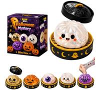 Halloween Squishy Mystery Box Set, Cute Glitter Squishies Stress Balls (E1)