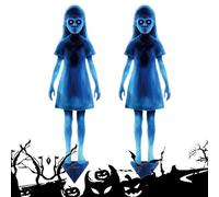 Halloween Stakes Twin Sisters 2 Panels Gothic Spooky