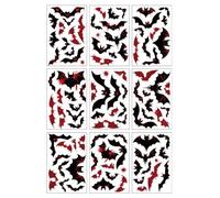 Halloween Static Stickers Bloody Mirror Static Vinyls
