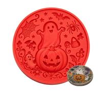 Halloween Stepping Stone Mold, 40CM Silicone Pumpkin Concrete Molds