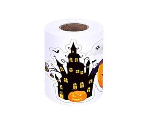 Halloween Sticker Set - Waterproof Halloween Activity Stickers, Pumpkin Bat Spider Witch Decals 8 Designs, Decorative Craft Labels Water Bottles Laptop Suitcase Home Party School Seasonal Decor