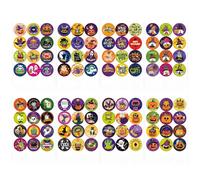 Halloween Stickers ，288 Stickers for Kids, 24 Sheets with Pumpkins, Ghosts & More ，Perfect Halloween Party Bag Fillers & Trick or Treat Favors