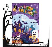 Halloween Stickers, Spooky Pumpkin Ghost Decals, Waterproof Vinyl Design, 20 Sheet Bulk Pack for Journaling Greeting Cards Scrapbooking Skateboard, Party Favors and Crafts, 7.24x4.29x0.12 Inches