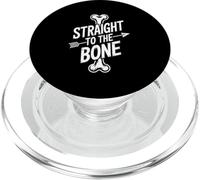 Halloween Straight To The Bone Skeleton Arrow PopSockets PopGrip for MagSafe