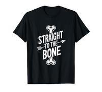 Halloween Straight to The Bone Skeleton Arrow T-Shirt
