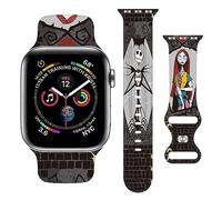 Halloween Strap Compatible with Apple Watch Band 38mm 40mm 41mm 42mm 44mm 45mm 46mm 49mm,Adjustable Replaceable Soft Silicone Cartoon Sport Wristbands for iWatch Ultra Series 10 9 8 7 6 5 4 3 2 1 SE