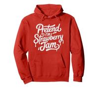 Halloween Strawberry Jam Costume Pretend I'm Strawberry Jam Pullover Hoodie