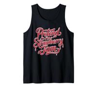 Halloween Strawberry Jam Costume Spooky Food Tank Top