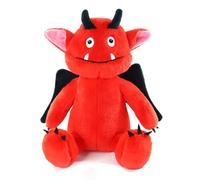 Halloween Stuff Stuffed Bat Cute Plushies Red Monster Stuffed Animal Toy Gift for Kids, Girls, Children