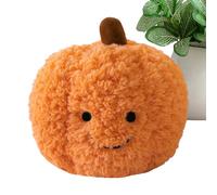 Halloween Stuffed Animal - Smiling Pumpkin, Creative Cuddly Doll | For Girls Boys Adults Children Gift Idea, Soft Fabric Huggable Snuggle Buddy Bedtime Pal for A Festive Fall Autumn H