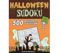 Halloween Sudoku: 500 Puzzles and Solutions - MEGA BOOK