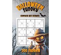Halloween Sudoku Rätselbuch: Von einfach bis schwer