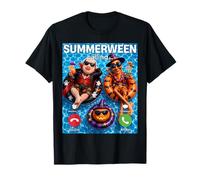 Halloween Summer Tung Sahur Chillin Pool John Pork Call Meme T-Shirt