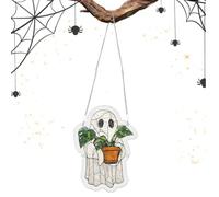 Halloween Suncatcher | Fall Puzzle Hanging Pendant | Window Suncatcher Halloween Decor | for Indoor Outdoor Window Wall Balcony Entryway Living Room Porch Yard Tree Garden