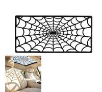 Halloween Sunroof Decal, Gothic Spiderweb & Bats Window Overlay (B#,L)
