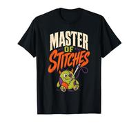 Halloween Surgeon Master of Stitches Spooky Skeleton T-Shirt