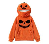 Halloween Sweatshirt, Girls Hoodie Sweatshirts Halloween Pullover Cozy Autumn Fall Festival Outfit For Kids