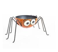 Halloween Sweetie/Tea Light Holder - Orange Spider