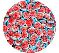 Halloween Sweets by Happy Candy® Scary Trick or Treat Sweets (Jelly Filled Gooey Brains, 2 Kilograms (2 KG))