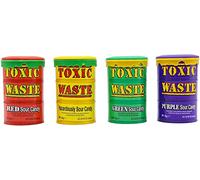 Halloween Sweets, Candy Mix - Toxic Waste Sour Candy Drum Mix - Pack of 4 Different Flavours for Halloween Trick or Treat