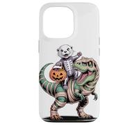Halloween T-Rex Dinosaur Sea Otter Mummy Tyrannosaurus Rex Case for iPhone 13 Pro