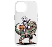Halloween T-Rex Dinosaur Sea Otter Mummy Tyrannosaurus Rex Case for iPhone 14