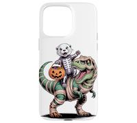 Halloween T-Rex Dinosaur Sea Otter Mummy Tyrannosaurus Rex Case for iPhone 15 Pro Max
