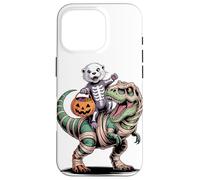 Halloween T-Rex Dinosaur Sea Otter Mummy Tyrannosaurus Rex Case for iPhone 16 Pro