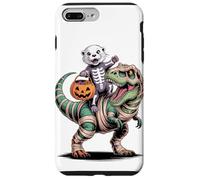 Halloween T-Rex Dinosaur Sea Otter Mummy Tyrannosaurus Rex Case for iPhone 7 Plus/8 Plus