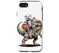 Halloween T-Rex Dinosaur Sea Otter Mummy Tyrannosaurus Rex Case for iPhone SE (2020) / 7/8