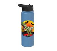 Halloween T-Rex Mummy Tyrannosaurus Rex Dinosaur Dino Stainless Steel Insulated Water Bottle