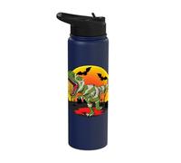Halloween T-Rex Mummy Tyrannosaurus Rex Dinosaur Dino Stainless Steel Insulated Water Bottle