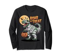 Halloween T-Rex Roar Or Treat Long Sleeve T-Shirt