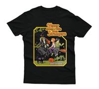 Halloween T-Shirt Adult & Kids Scary Face Shirt Unisex Shirt Men Women Halloween Costume Present #H20 Black S