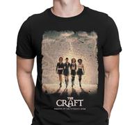 Halloween T-Shirt Craft Movie Poster Horror Creepy Spooky Mens T Shirts Top #HD Black XL