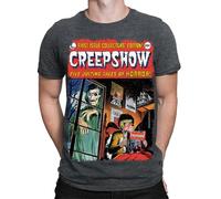 Halloween T-Shirt Creepshow Spooky Horror Scary Creepy Mens T Shirts Top #HD2 Dark Heather Grey 2XL