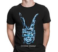 Halloween T-Shirt Donnie Darko Movie Poster Spooky Creepy Mens T Shirts Top #HD Black 3XL