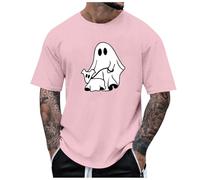 Halloween T Shirt Men Halloween Clothes, Men's Halloween Costume T-Shirt 3D Print Photo-Realistic Short Sleeve Tshirt for Halloween Cosplay Costume