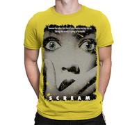 Halloween T-Shirt Scream Movie Poster Horror Scary Spooky Mens T Shirts Top #HD Daisy 3XL