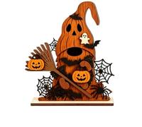 Halloween Table Decorations Indoor Halloween Tiered Tray Decor, B | Rustics Farmhouse Decors for Tiered Tray Shelf, Wooden Table Signs Witches Pumpkin Table Centerpieces, Home Decors