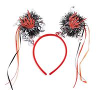 Halloween Tassels Headbands Fringe Rainbow Hair Hoop Skeleton Hand Hair Accessory Creatives Party Costume