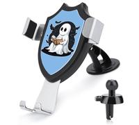 Halloween Teacher Ghost Read Books Car Phone Holder Funny Phone Mount for Women Men