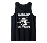 Halloween Teacher I'll Just Wait Until It's Quiet Tank Top